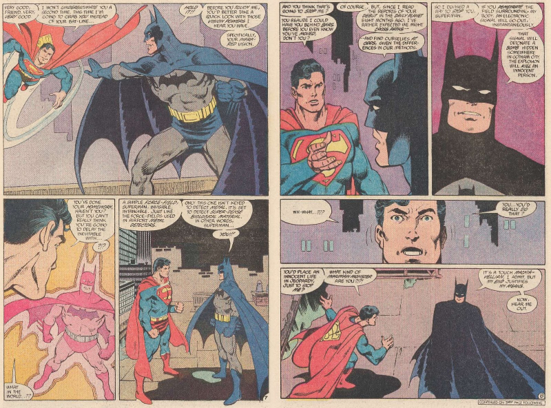 Illustration for article titled 11 Stories That Have Better Batman-Superman Moments